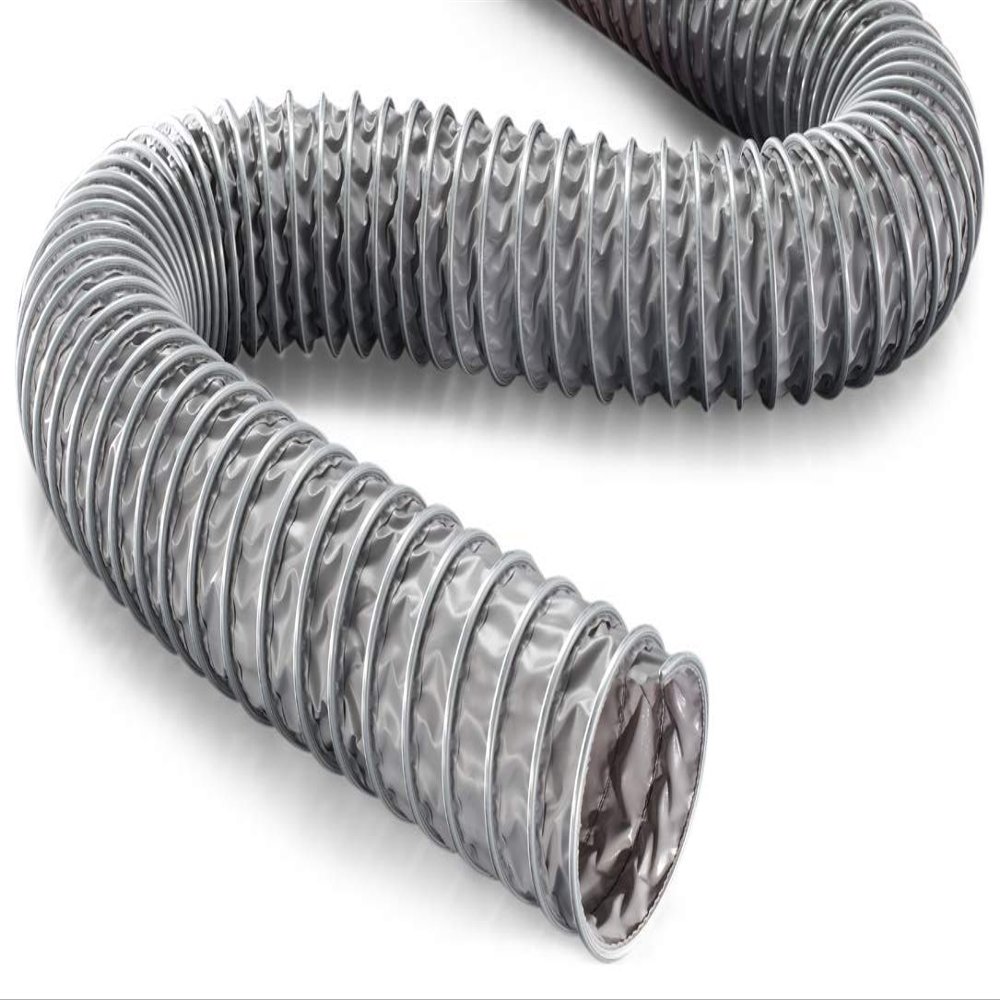Norres Textile-Reinforced PVC Extraction Hose, 170 mm, 3 m
