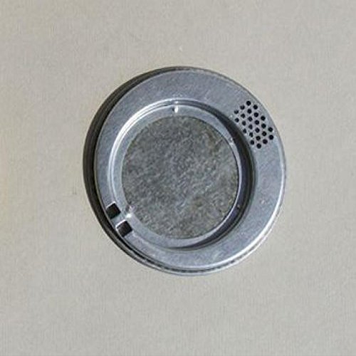 Round Bee Escape, 11.5 cm, Galvanized Sheet Metal, 2 Exits