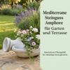 gartendekoparadies.de Cast Stone Amphora Planter, 42 x 25 x 21 cm, Gray view 2