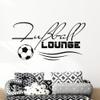 GRAZDesign Soccer Wall Decal Lounge - 77 x 40 cm / 049 Royal Blue view 1
