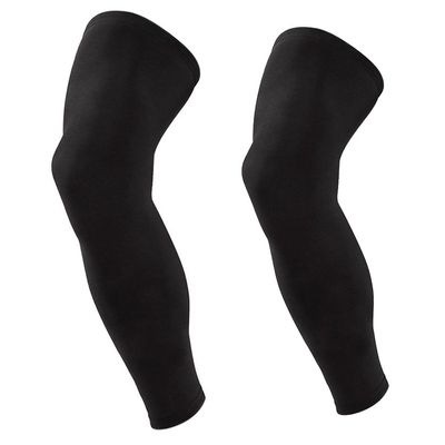 Shin Guards Knee Sleeves, 1 Pair, Unisex, XL, Black