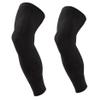 Shin Guards Knee Sleeves, 1 Pair, Unisex, XL, Black view 1