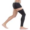 Shin Guards Knee Sleeves, 1 Pair, Unisex, XL, Black view 3