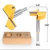 Yonico 43061C Carbide-Tipped Forstner Bit, 6.4 cm Diameter, 10 mm Shank view 2