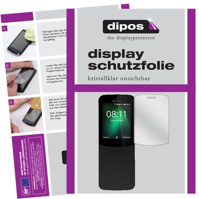 dipos 6x Clear Screen Protector for Nokia 8110 4G