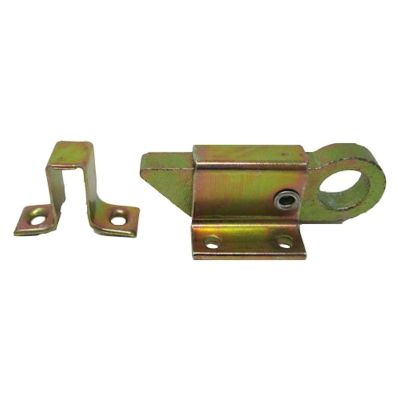 SOTOOLS Garden Gate Latch, 68 x 24 mm, Galvanized, Spring-Loaded