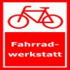 Melis-Folienwerkstatt Bicycle Workshop Sign, 60 x 40 cm, 3 mm Rigid Foam Board view 1