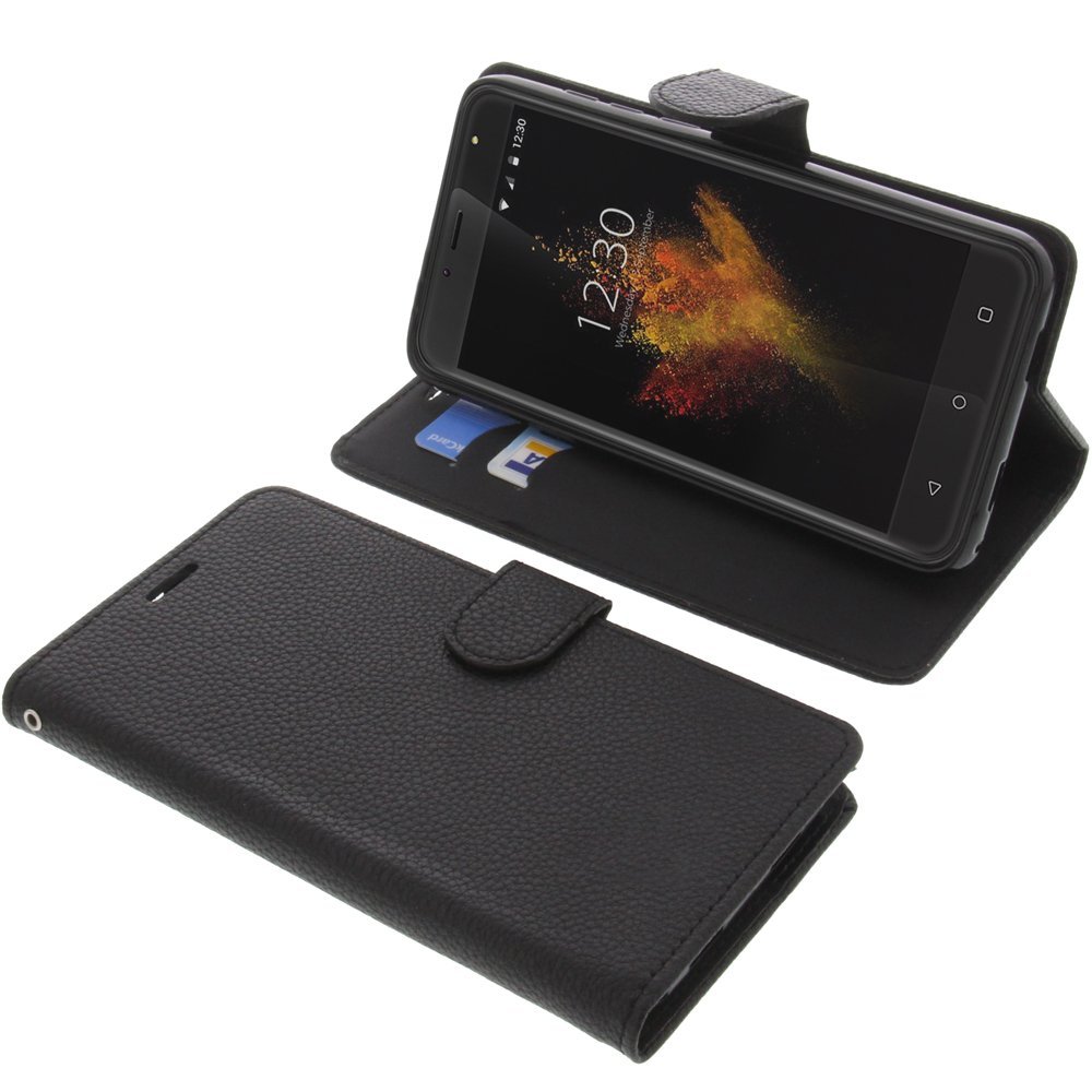 foto-kontor Book-Style Case for Wieppo S6 Lite, Black