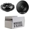 JUST SOUND Lasse W245 Front Speaker Set with Pioneer TS-G1720F, 16.5 cm, 2-Way Coaxial, for Mercedes B-Class view 1