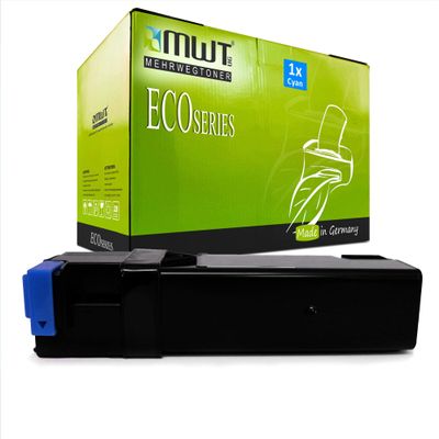 1x Kraft Office Supplies Cyan Toner Compatible with Xerox WorkCentre 6505 DN/N, Replaces 106R01594