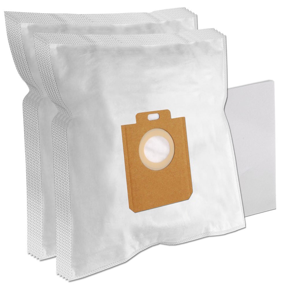 10 Vacuum Bags + Filter for Philips PowerLife FC 8457