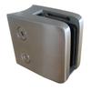 PMC V2A Stainless Steel Glass Clamp for Railings view 1