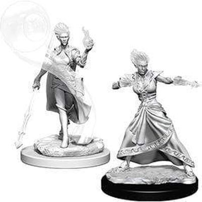D&D Nolzur's Marvelous Miniatures - Fire Genasi Female Wizard