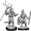 D&D Nolzur's Marvelous Miniatures - Fire Genasi Female Wizard view 3