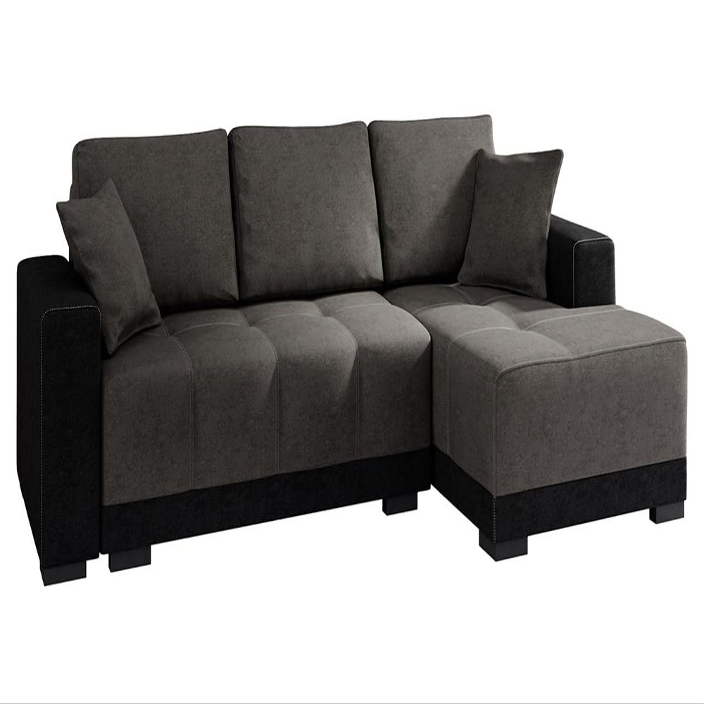 Mirjan24 Dallas Corner Sofa with Storage and Sleeper Function, Right-Sided, Alova 04 + Alova 36