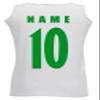 Mexico 2026 World Cup Tank Top with Custom Name & Number, Men's T-Shirt Jersey, Mexico Soccer Fan Shirt, White, M view 3
