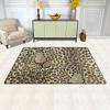 yibaihe Leopard Print Area Rug, 80 x 51 cm view 3