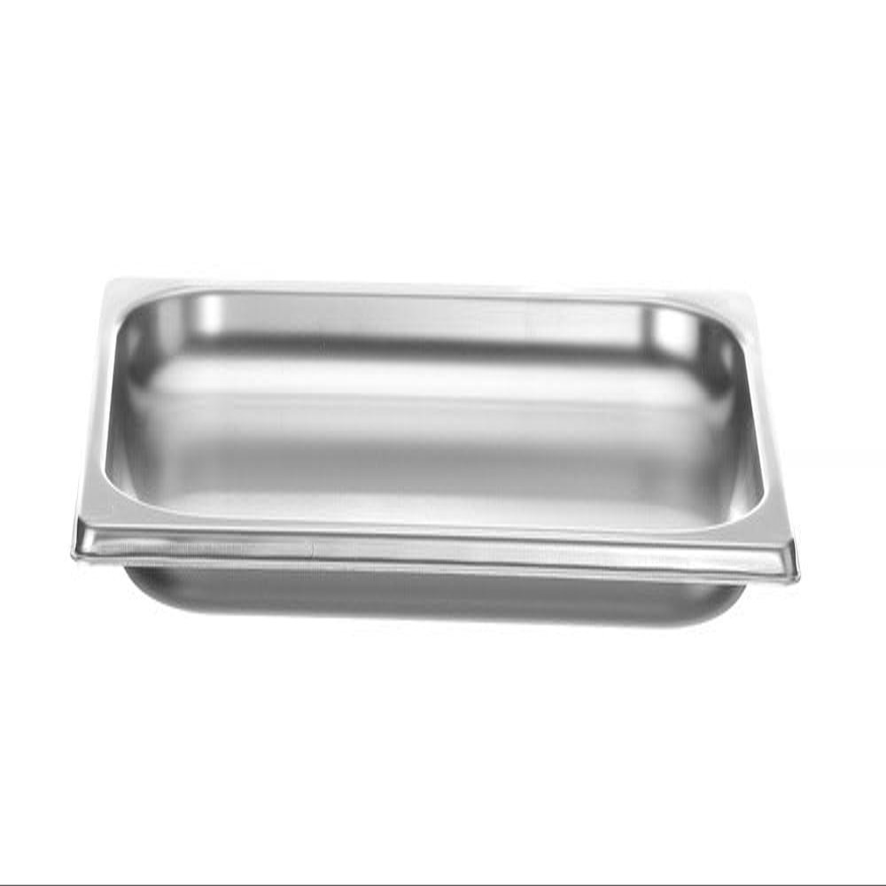 HENDI Gastronorm Container, Very Sturdy, 1 L, GN 1/2, (H) 20 mm, Stainless Steel