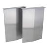 KTC Tec Stainless Steel Diamond-Shaped Table Legs, 1 Pair view 1