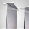 KTC Tec Stainless Steel Diamond-Shaped Table Legs, 1 Pair view 2