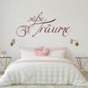 GRAZDesign Bedroom Wall Decal, “Sweet Dreams” Sticker Above Bed, 112 x 50 cm, 043 Lavender view 3