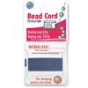 Griffin Bead Cord 100% Natural Silk #2 Medium Blue view 1