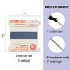 Griffin Bead Cord 100% Natural Silk #2 Medium Blue view 4