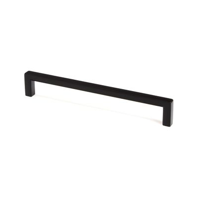 Gedotec Solid Metal Cabinet Handle, Black, 320 mm Hole Spacing