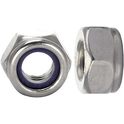 OPIOL QUALITY M24 DIN 985 Low-Profile Lock Nuts, A2/V2A Stainless Steel, 50-Pack