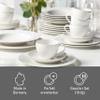 vivo by Villeroy & Boch Group Basic White 18-Piece Coffee Service Set, White, for 6, Premium Porcelain view 4