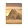 Egyptian Pyramids Mouse Pad - Giza, Egypt Travel Tourist Gift - Computer #13053 view 1