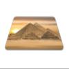 Egyptian Pyramids Mouse Pad - Giza, Egypt Travel Tourist Gift - Computer #13053 view 2