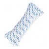 8 mm x 10 m Rope – Polyester Rope, Mooring Line, All-Purpose Rope, String, Garden Rope, Outdoor – White-Blue view 1