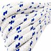 8 mm x 10 m Rope – Polyester Rope, Mooring Line, All-Purpose Rope, String, Garden Rope, Outdoor – White-Blue view 2