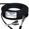 EBROM NYY-J 4 x 1.5 mm² Underground Cable, Black, 29 m view 1