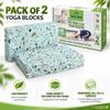 Eco-Friendly Foam Yoga Blocks, 2-Pack, 30 x 20 x 5 cm view 3