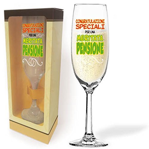 Retirement Champagne Flute