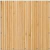 Wallario Outdoor Poster for Garden or Balcony, Light Wood Panels, Approx. 120 x 180 cm view 1