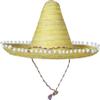 Guirca Giant Straw Sombrero for Adults, Mexican Hat, Yellow, Approx. 51 cm view 2