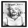 Homedecoration Panama Picture Frame 62 x 94 cm, Matte Black, with 1 mm Anti-Reflective Acrylic Glass view 1
