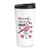 Gift Base Flamingo “Remember Always be toller” Travel Mug view 1