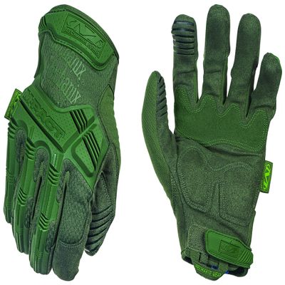 Mechanix Wear M-Pact Tactical Gloves, Green, Medium
