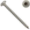 Chipboard Screws, Pan Head, TX, 6 x 40 mm, 5-Pack, A2 Stainless Steel, Full Thread view 1