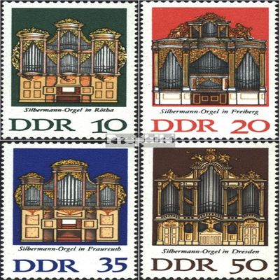 Prophila Collection East Germany 2111-2114 Complete Issue MNH 1976 Organs Stamps