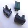 OuM 50-Piece Rectangular Inner Fence Post Caps 40 x 60 mm, Black view 3