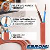 EBROM SIHF-O Silicone Sauna Cable, 2 x 1.0 mm², 26 m view 2