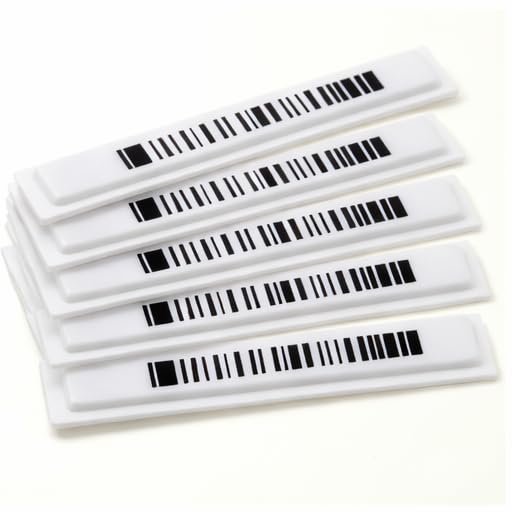 AM Adhesive Security Labels, 58 kHz, Deactivatable Dummy Barcode (2,000)