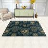 yibaihe Sugar Skulls Area Rug, Water-Resistant, Easy-Clean, 153 x 100 cm view 3