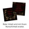 Kartenmachen.de 10 Golden Wedding Invitations, Personalized Scratch-Art Motif view 2