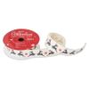 Papermania Cotton Ribbon with Reindeer Print view 2